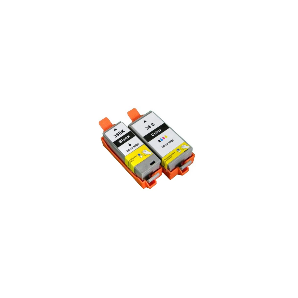 Картридж PGI35 CLI36 совместимый с canon 35 36 PIXMA iP100/iP100 mini260/320 PGI-35BK CLI-36C | Компьютеры и офис