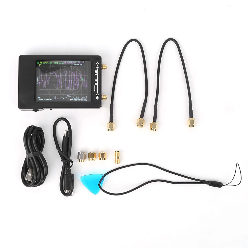Портативный портативный Векторный анализатор сети с 2 8 дюймовым TFT дисплеем 10 кГц