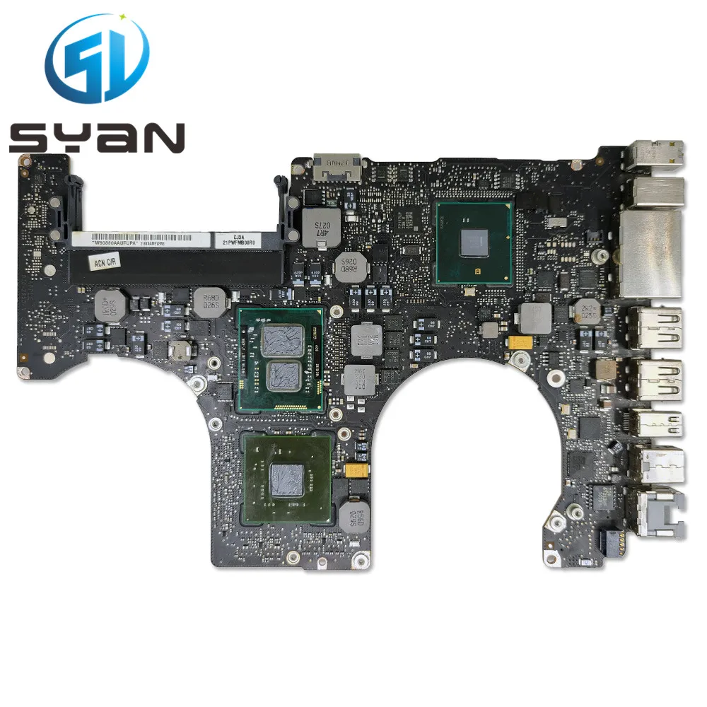 SYan A1286 2.66ghz i5 2010 logic board 820-2850-a for macbook pro 15.4&quot motherboard EMC 2353 MC371xx/A MC372xx/A |
