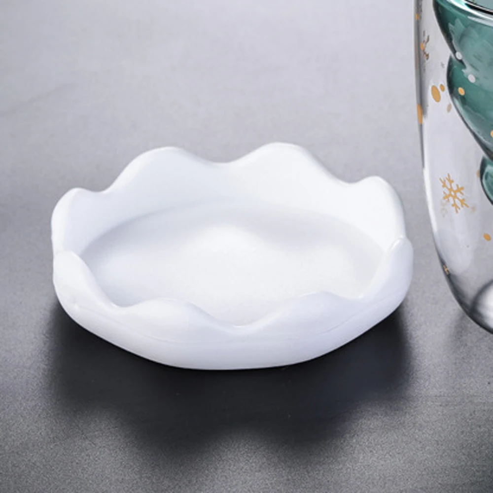 1 шт. Рождественское украшение стеклянная кружка для гостей двойная чашка