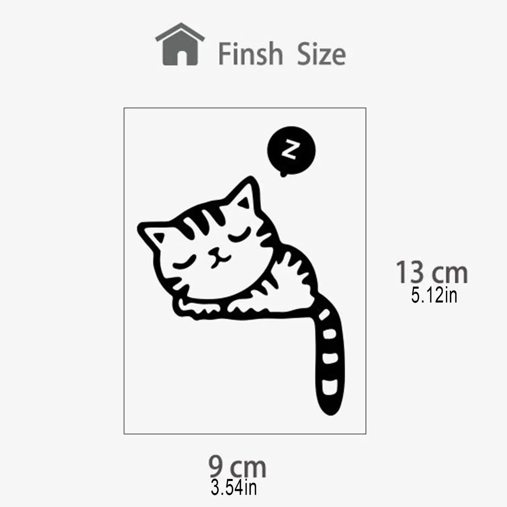 

Modern Pet Cat Switch Sticker Removable Personality Sticker Switch Decoration Living Room Switch Sticker Simple Installation