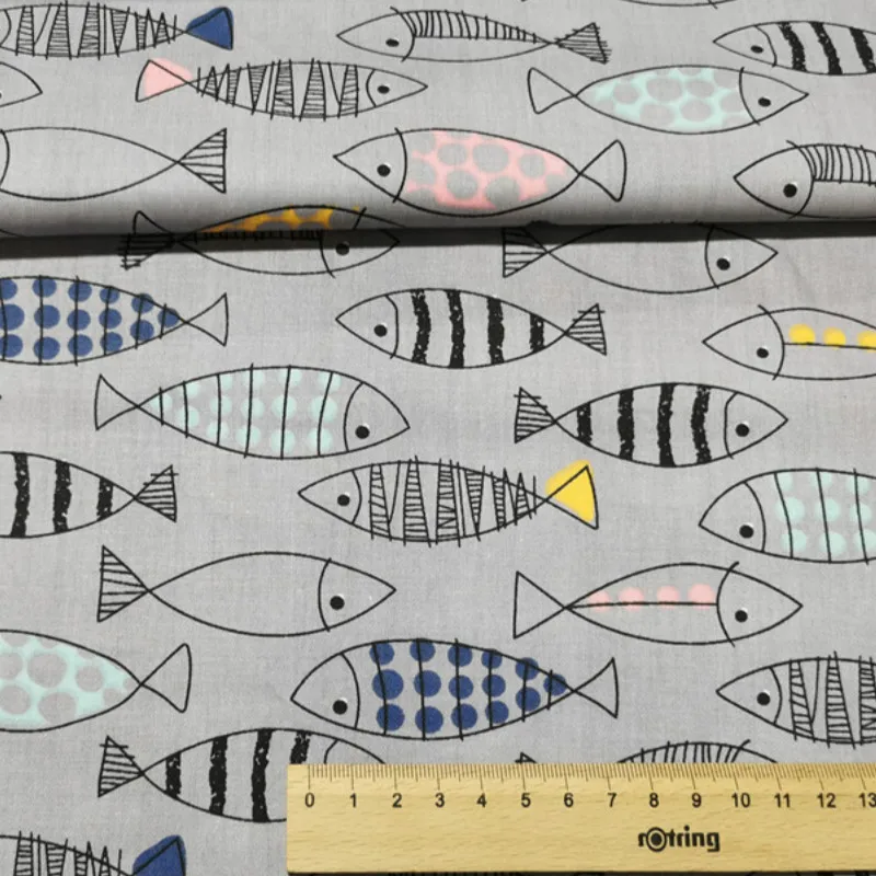 

Baby Boy Cotton Twill Fabric Cotton Quilting Fabric for DIY Sewing Bed Sheet Making Cotton Fabric