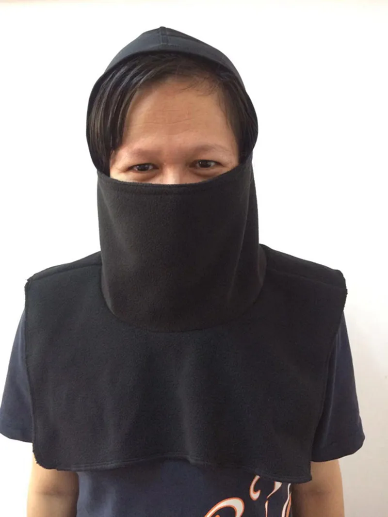 Уличная Балаклава Зимняя Теплая Флисовая для лица мотоциклетная ветрозащитная