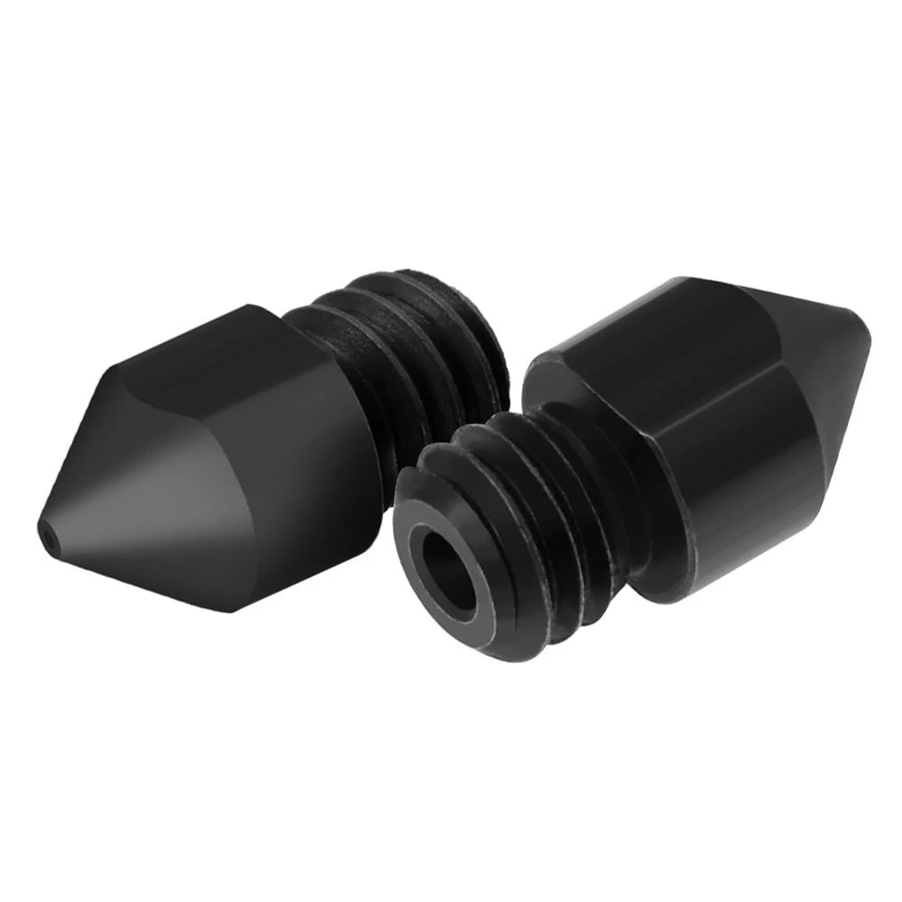 Запчасти для 3D принтера Reprap 1/2 шт. MK8 E3D сопло из закаленной стали 1 75 мм 0 2/0 3/0 4/0 5/0 6/0
