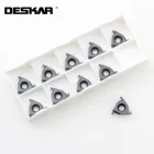 Твердосплавные пластины для токарного станка с ЧПУ, 10 шт., DESKAR 16IR EL1.6 LDA 0,8 0,9 1,0 1,1 1,2 1,3 1,4 1,5 1,6 LDA