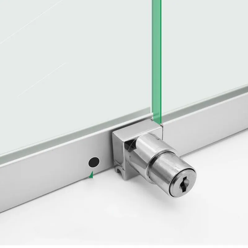 1 шт. цинковый сплав H слайд замок с ключом для ювелирных изделий витрина вина