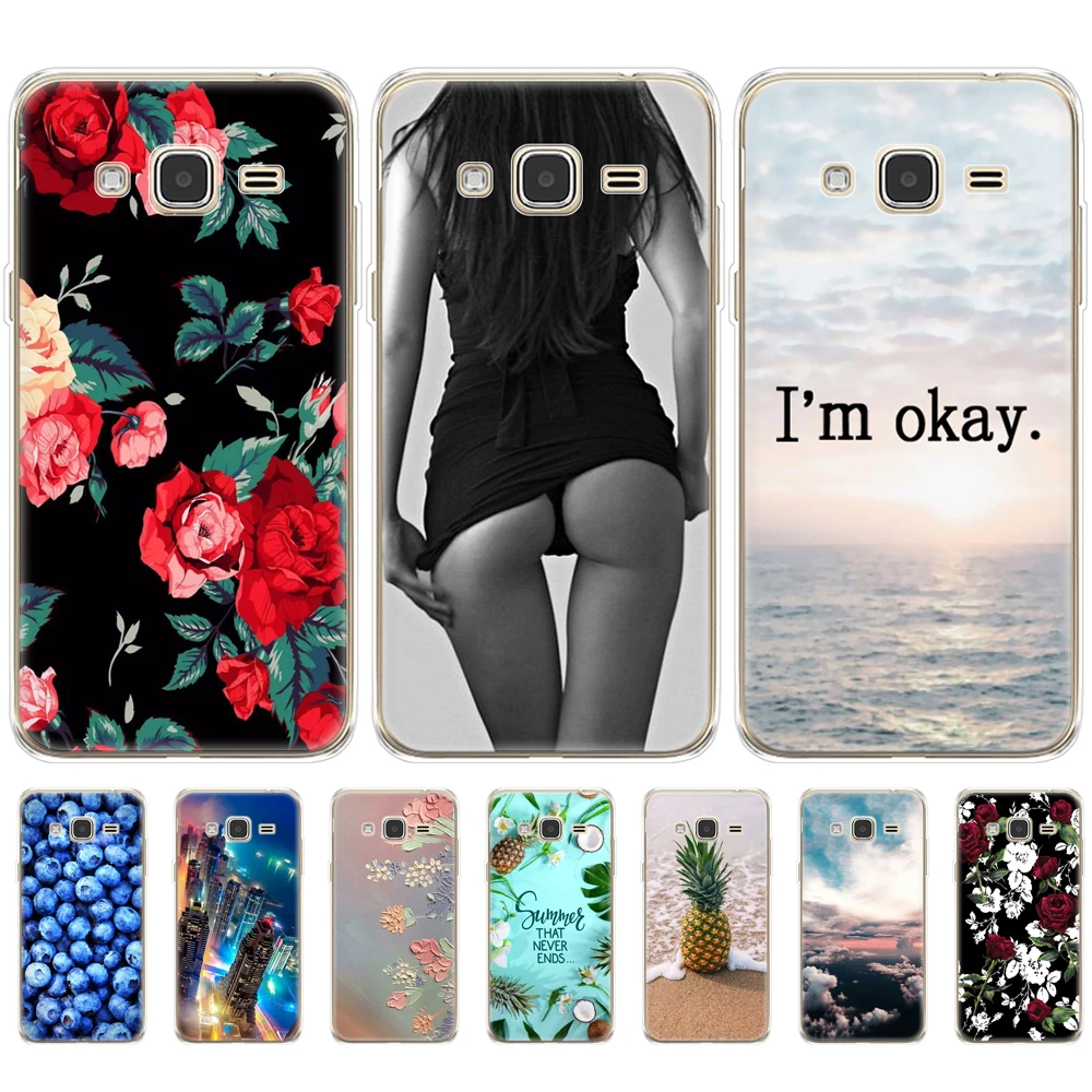 Чехол для Samsung Galaxy Grand Prime G530 силиконовая задняя крышка g530 g531 мягкий чехол из ТПУ