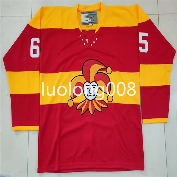 

Jokerit Helsinki 65 Erik Karlsson Teuvo Teravainen Hockey Jersey Embroidery Stitched Customize any number and name Jerseys