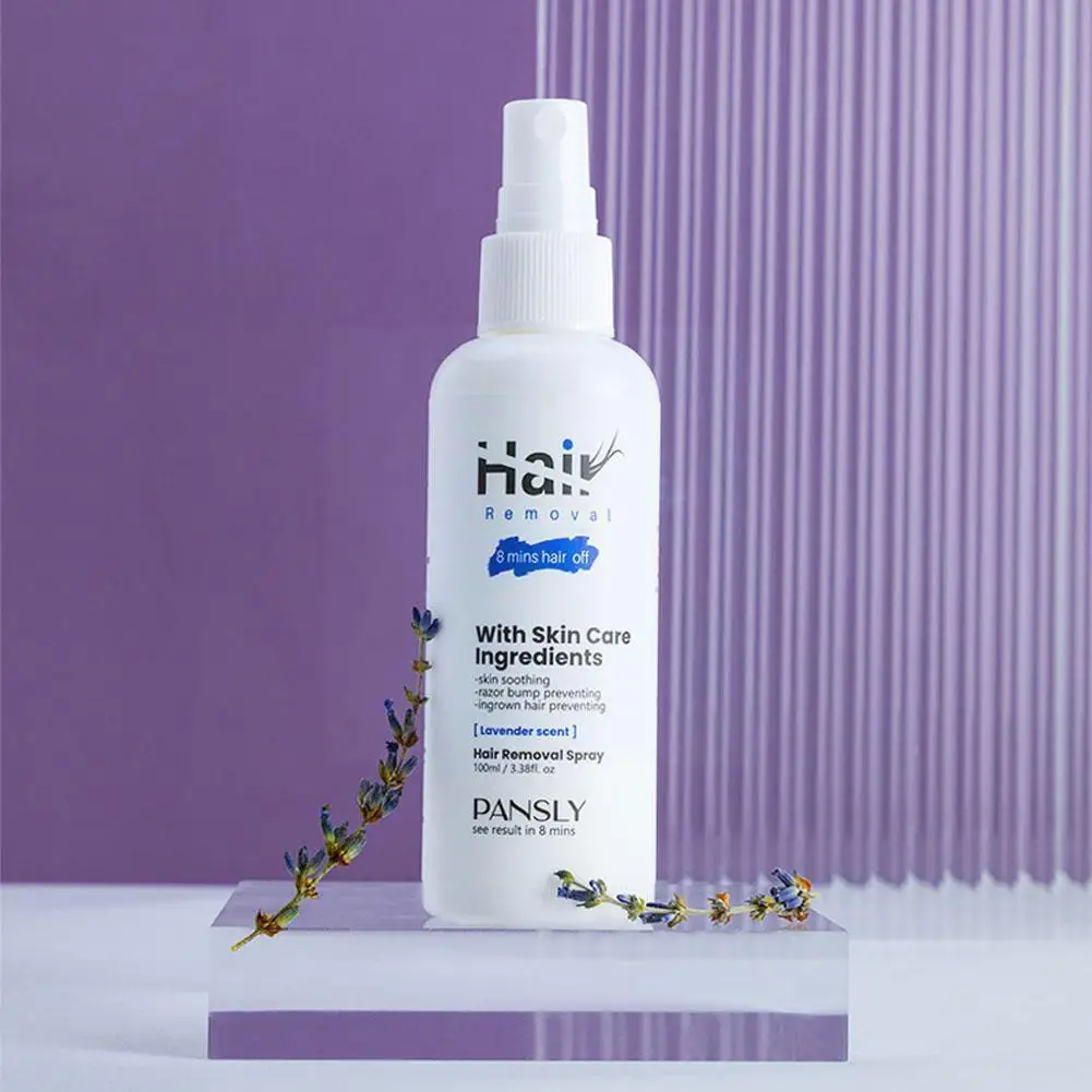 

Lavender Inhibitor Cream Body Lotion Hair Removal Spray Inhibitor Repair Spray Body Care Essence Hair Permanent Growth F2p2