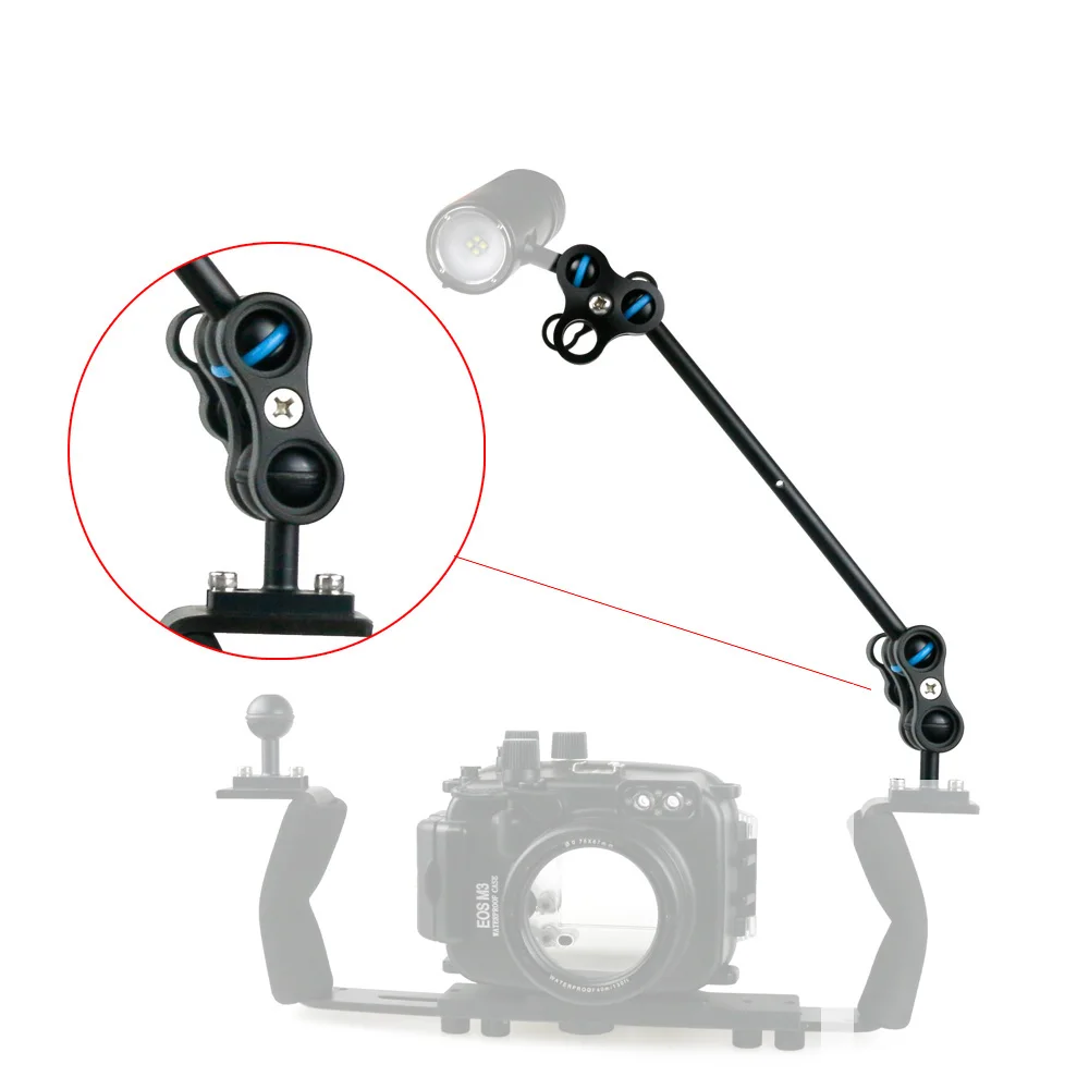 Шаровой держатель с бантом для мигающей лампы/подводного корпуса|Сумки