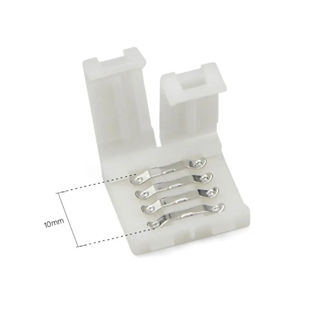 

50pcs LED RGB Light Bar 2pin 4pin Butt Button FPC Solder-Free Connection Button Connector Soldering Tools Iron Electric