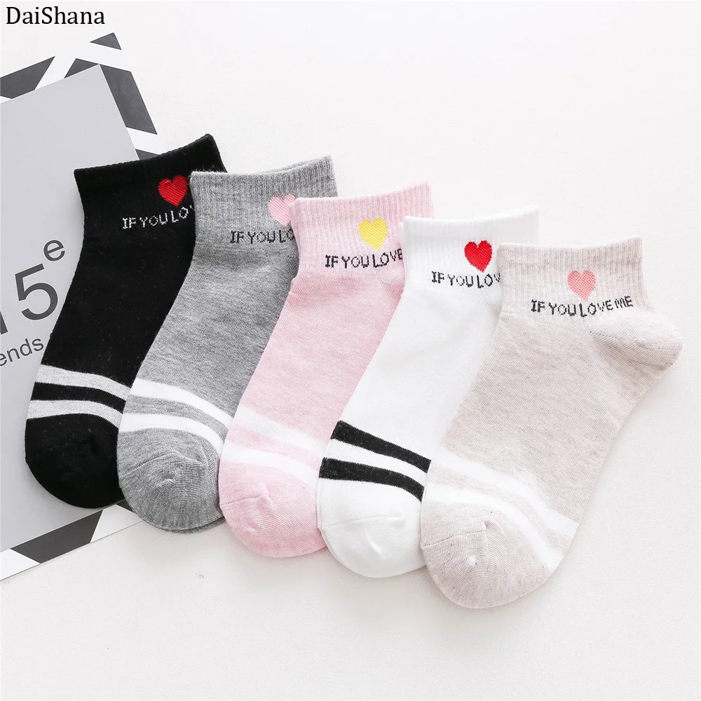 5 Pairs Autumn Winter Cartoon Cotton Fashion Animals Women Socks Rabbit Fox Dog Panda Cute Kawayi Happy Funny Socks Girls Socks.