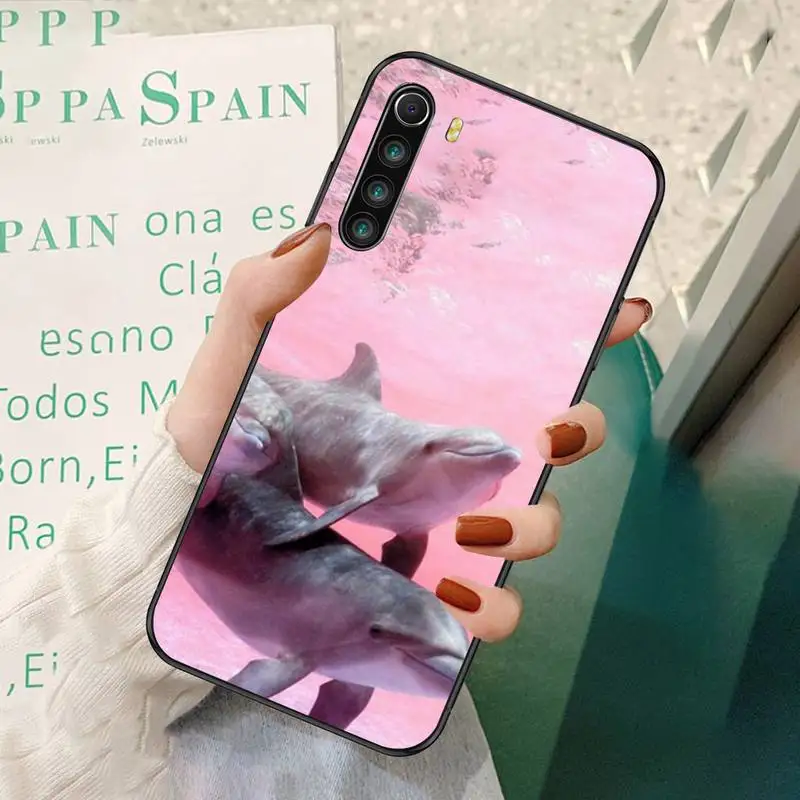 

Dolphin Shap Phone Cases For Redmi 7 8 9 A K20 30 Pro Note 8 9 Pro 9s