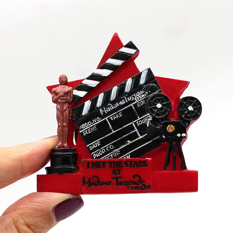 Магнитный холодильник с 3d-магнитом на Голливуд США финская корона египетский