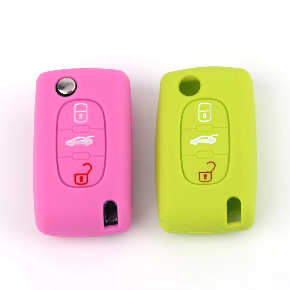 

Shenzhen RYHX Manufacturer Nice Quality Durable 3 Button Flip Remote Silicone Key Fob Case Cover for Swift Car Accessories Auto