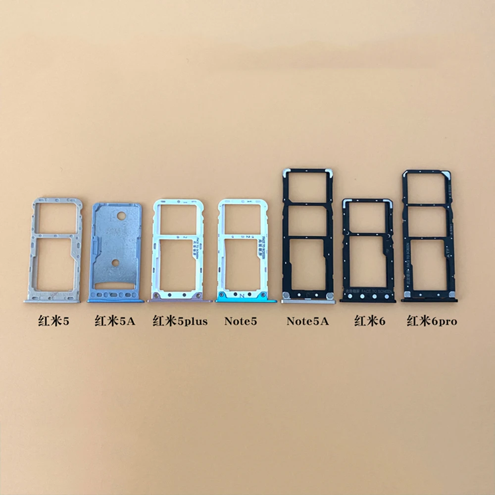 

SIM Card Tray \ Micro SD Card Tray for Xiaomi Redmi 5 Plus