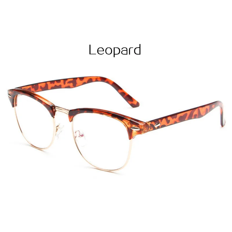 Leopard KUJUNY Оптическое стекло es рамка для мужчин и женщин стекло es с прозрачными глазами стекло для мужчин и женщин прозрачное стекло es рамки - Цвет оправы: Leopard