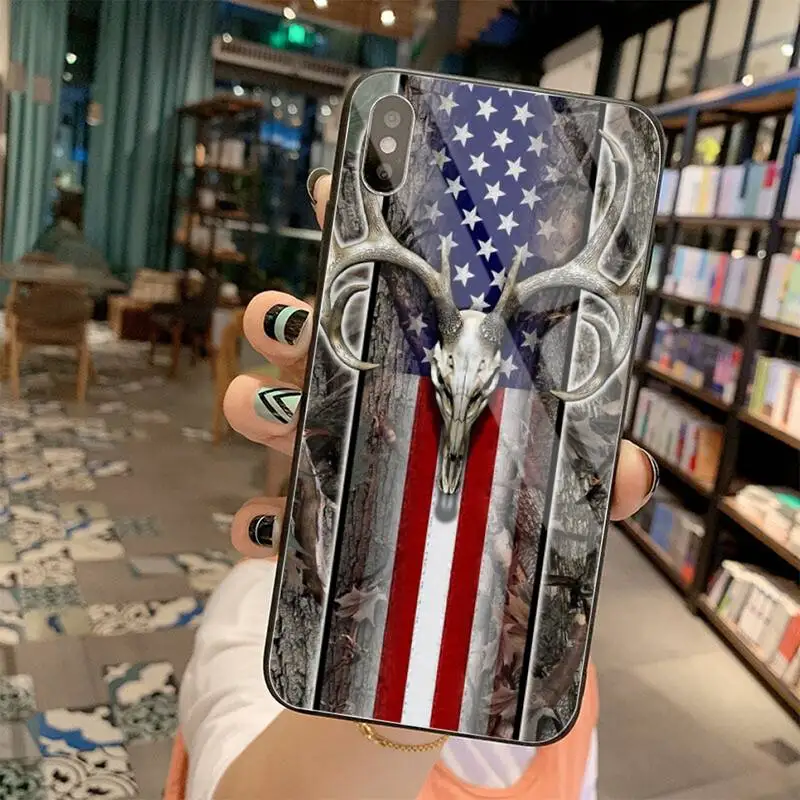 CUTEWANAN Американский Камуфляжный Бренд REALTREE Чехол для телефона из закаленного