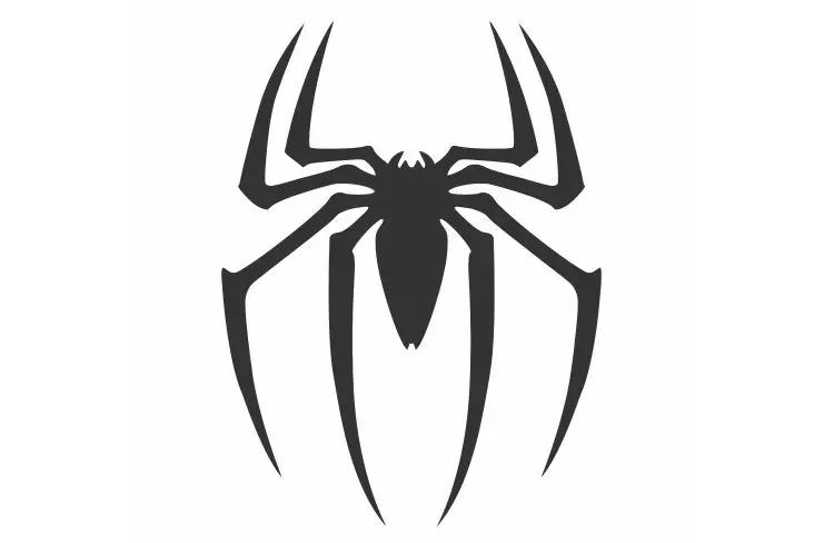 Наклейка на автомобиль с логотипом Паук рептилии черный паук наклейка окно дверь