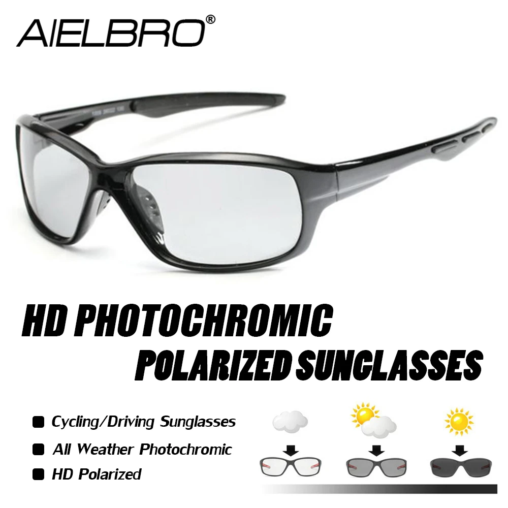 Фотохромные очки авто объектив TAC спортивные велосипедные Для мужчин женщин MTB