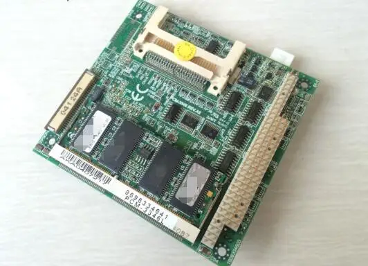 100% ОК Оригинальная безвентиляторная плата CPU IPC PCM-3346L PCM-3346 Rev:A2 PC/104 Встроенная промышленная материнская плата PC104 с памятью LX800.