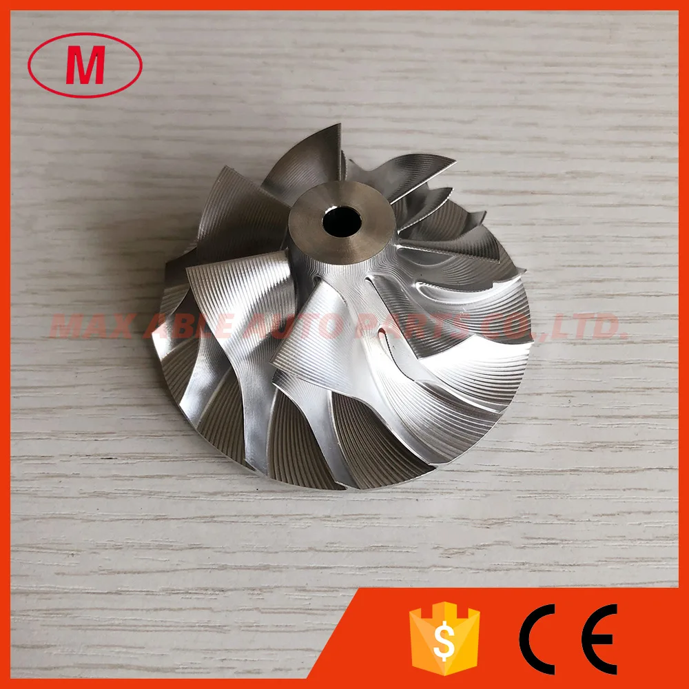Компрессорное колесо TD06 55 08/75 00 мм 7 + лезвий точечное фрезерование