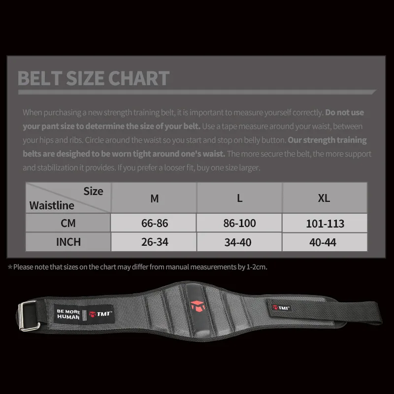 TMT пояс для подтяжки веса поддержки талии тренажерного зала вес s фитнеса