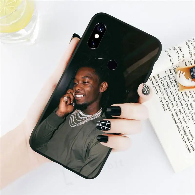

Rapper Migos Quavo Takeoff Offset Phone Case For Xiaomi Redmi note 7 8 9 t k30 max3 9 s 10 pro lite