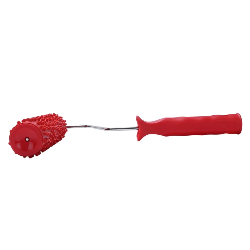 7Inch Embossed Raindrop Painting Roller With Plastic Handle For Wall Decoration | Дом и сад