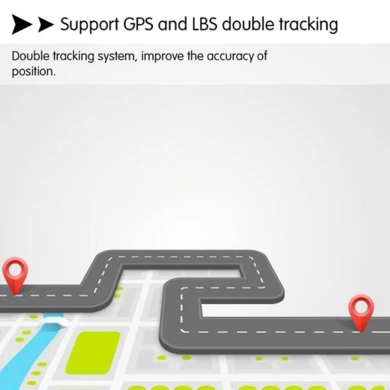 Портативный мини-GPS-трекер мощный магнитный SOS-трекер Противоугонный