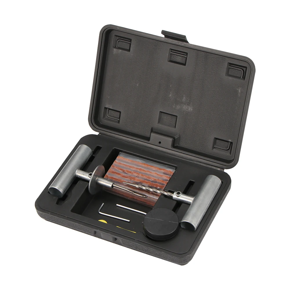 

Universal Car Tire Repair Kit Car Van Motorcycle Bike Emergency Heavy Duty Tubeless Tire Puncture Repair Kit Tire Repair Tools