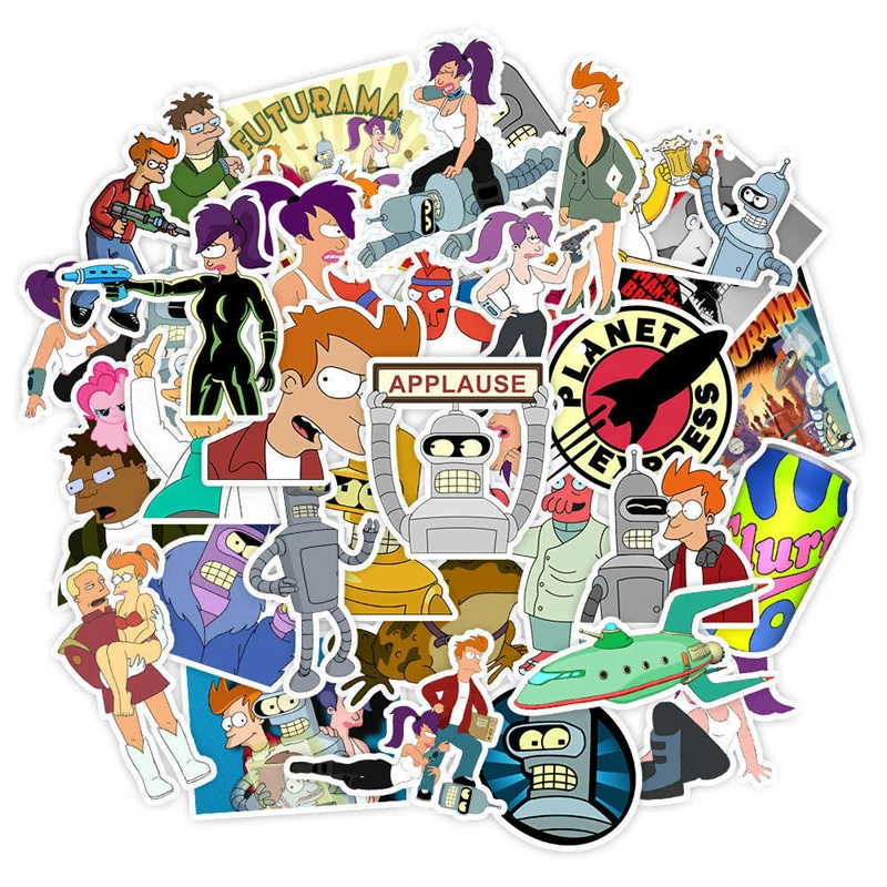 10/50 шт. аниме футуристима алоа Марс! Водонепроницаемые наклейки на шлем ноутбук