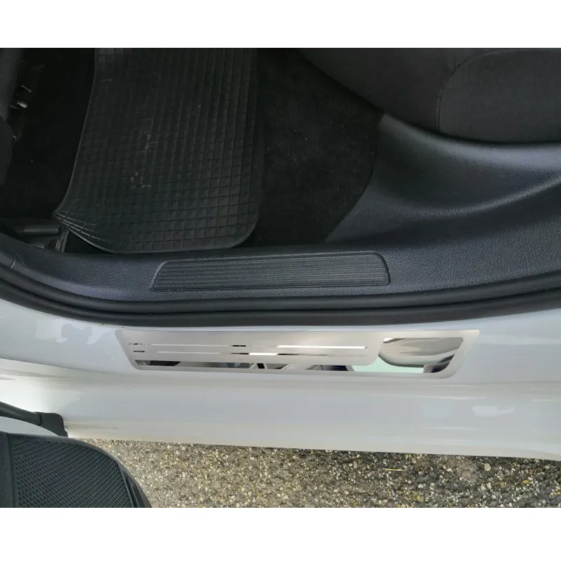 Накладка на порог двери для VW Volkswagen Golf 7 MK7 6 MK6 2008-2019 аксессуары стайлинга