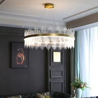 light luxury chandelier post modern crystal lamp nordic minimalist living room lamp dining room chandelier bedroom lamp led lamp