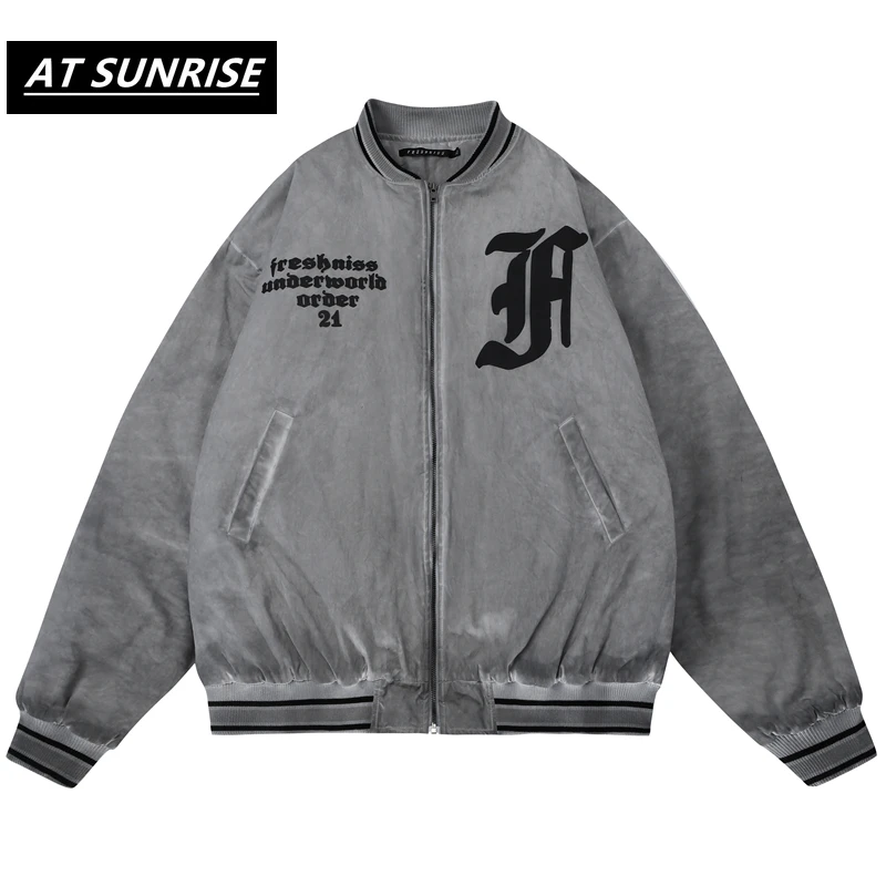 Бейсбольная Куртка мужская с хлопковой подкладкой Повседневная зимняя модная