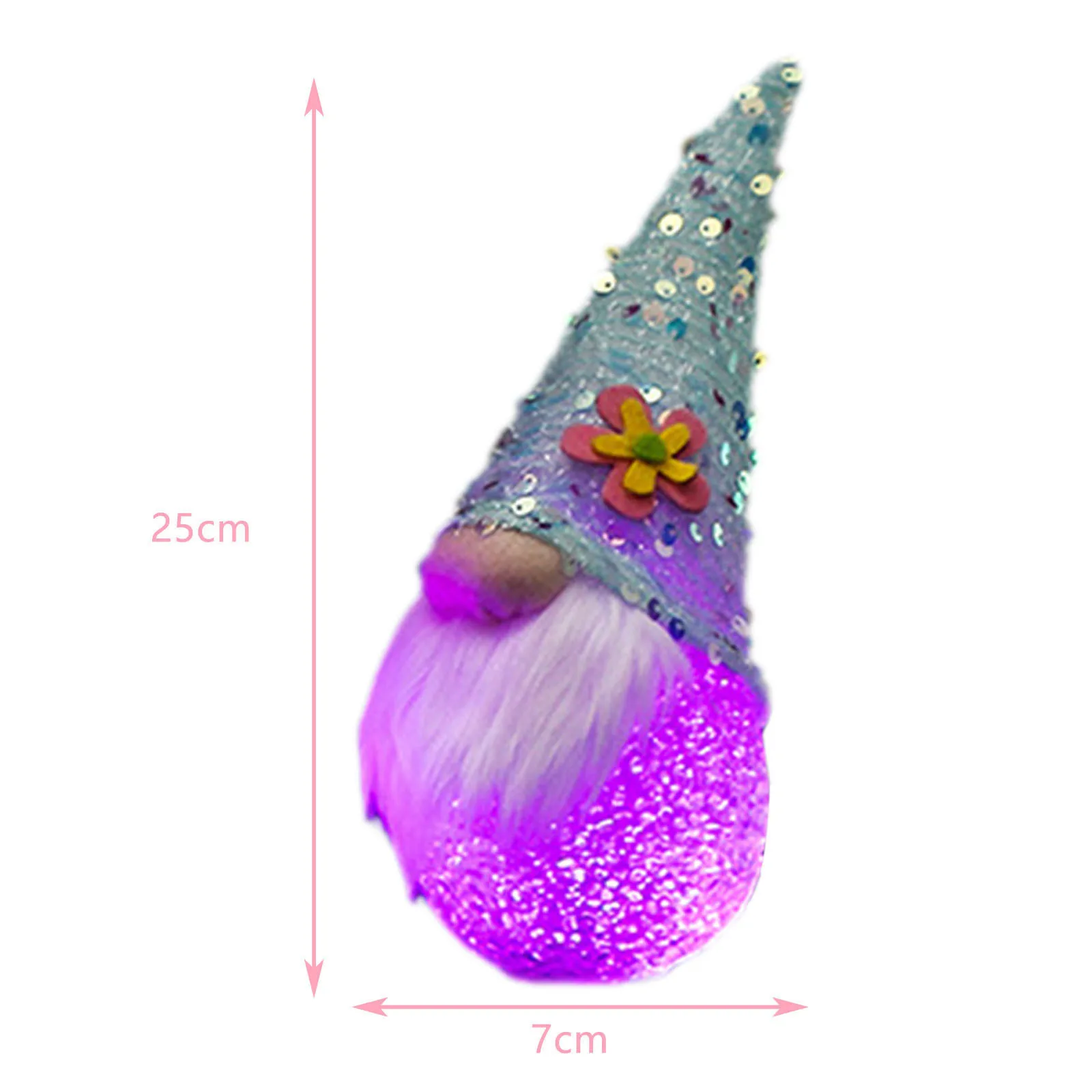 

Easter Plush Doll Easter Party Lighted Rabbit Faceless Doll Warm Light Gnome Decoration Kids Toys Home Decor Easter Decoration