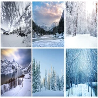 vinyl custom photography backdrops prop snow scene photography background 2021112xj 01