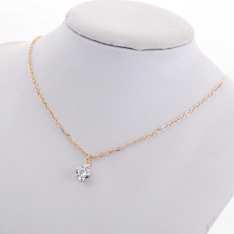 Новинка модная французская маленькая круглая блестящая циркониевая Женская