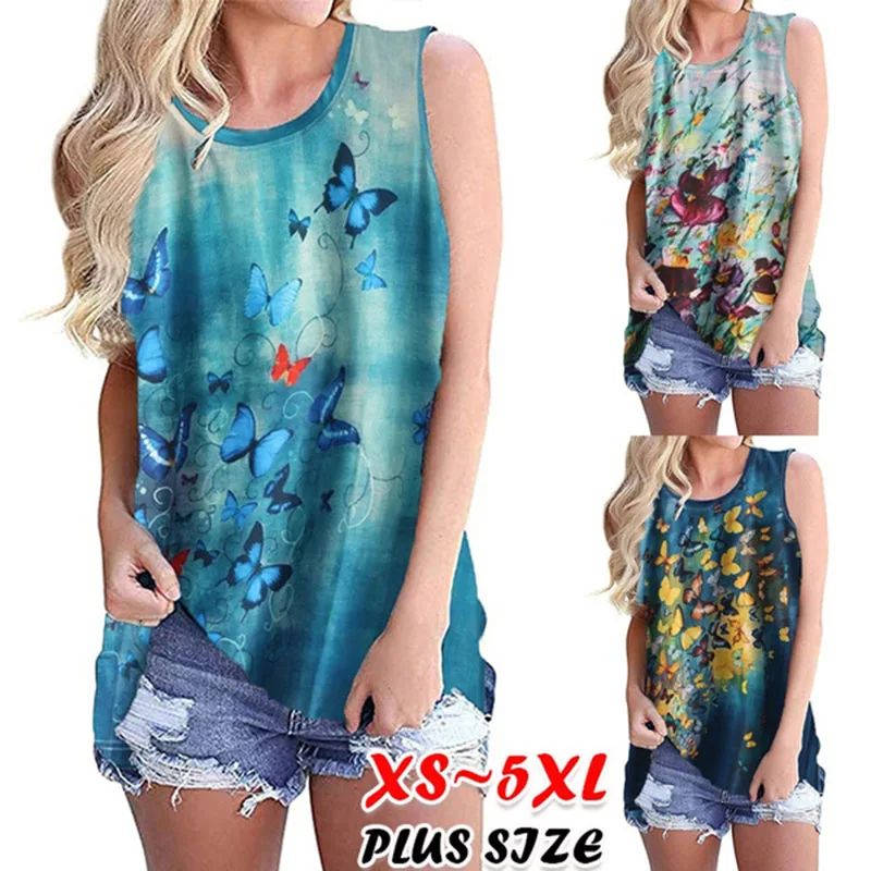 Женская летняя обувь размера плюс с цветочным принтом круглым вырезом без