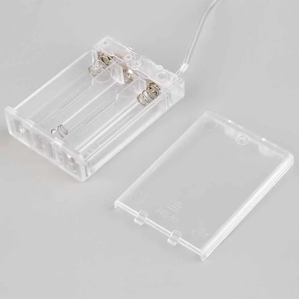 4M 40Led 7 Colors Copper Wire Fairy String Light Waterproof 3 Aa Battery Operated Xmas Wedding Party Festival Decoration | Лампы и