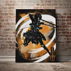 Эрене джейгер атака на Титанов художественный плакат на холсте художественное украшение на стену принты для гостиной ребенка детской комнаты домашний декор для спальни