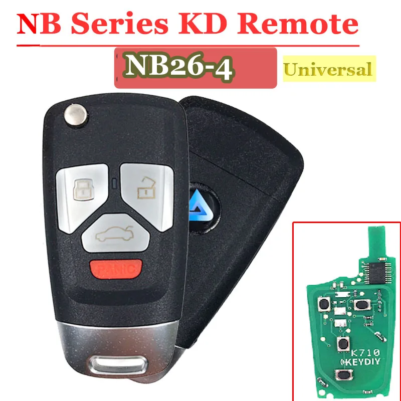 KEYDIY NB26 4 кнопки KD900 дистанционный ключ серии NB Универсальный многофункциональный