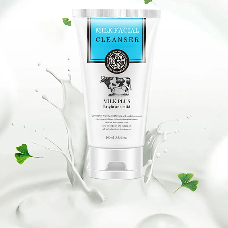 Глубокое очищение молока для лица очищающее средство питательное пена
