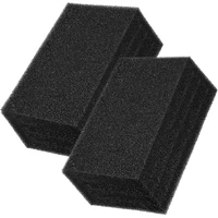 2 pieces filter foam sponges aquarium bio sponge sheet filter media pad 7 9 x 5 9 x 0 79 inch cut to size foam for fish tank
