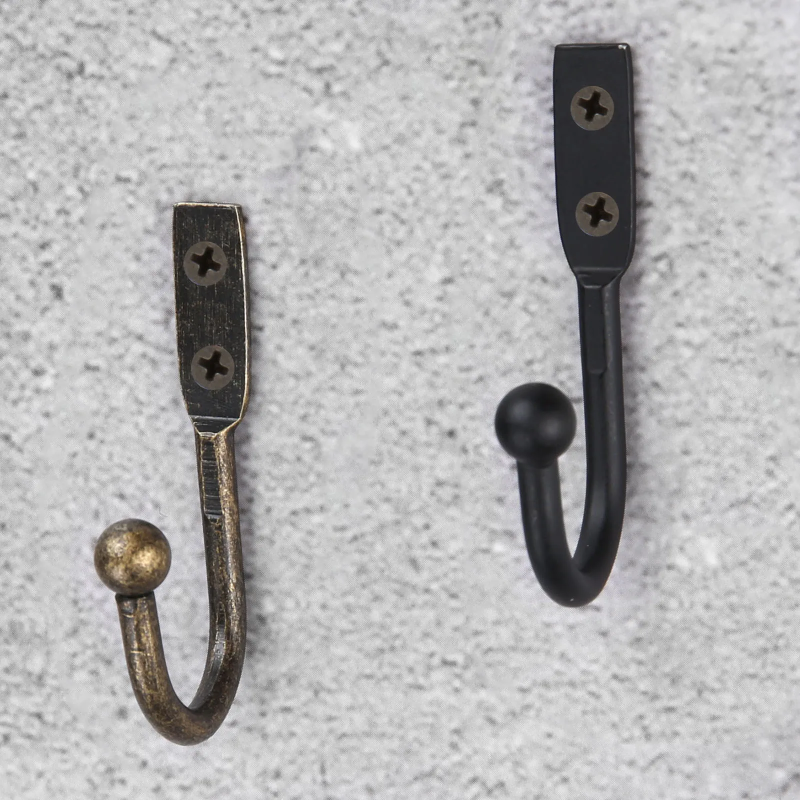 5 шт. Винтаж бронзовые Крючки Стены Двери Ванной Вешалка-крючок для пальто Кухня