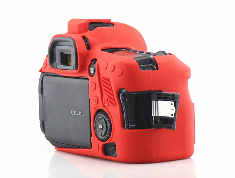 Силиконовые Камера чехол для цифровой однообъективной зеркальной камеры Canon EOS R 1300D T6 M50 5D II III IV 5D3 5D4 4000D T100 800D T7i 6D II 6D2 80D 200D 250D SL2 SL3 750D
