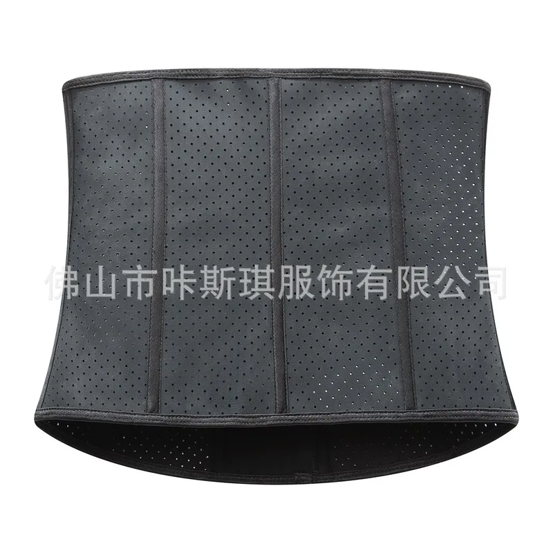 28CM9 Steel Bone Super Elastic Effect Sports Abdomen Belt Waistshapper Breathable Waist Belt Waist Sports Wicking Latex Corset