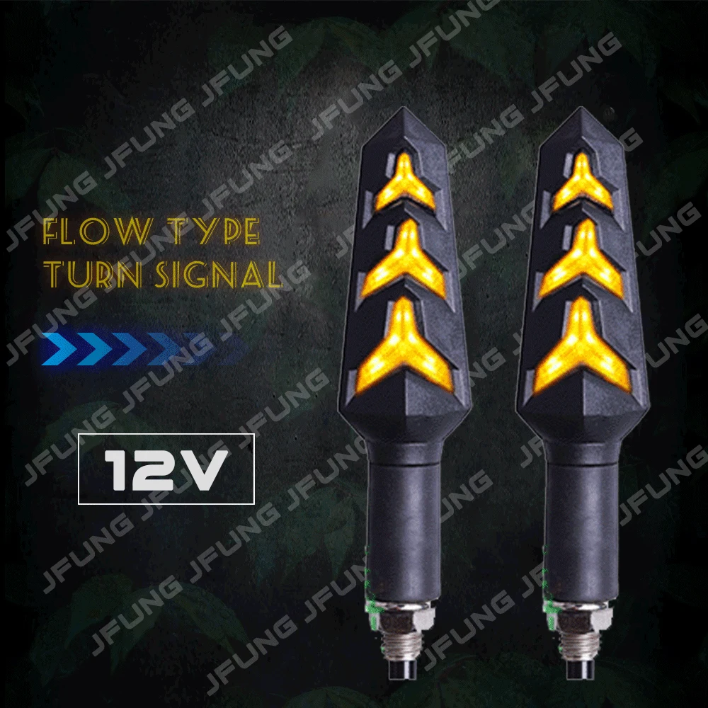 

12V Motorcycle Scooter LED Turn Signal Light Car cafe racer 2PCS Flasher Indicator Blinker Lamp Motorcycle Accessories 13