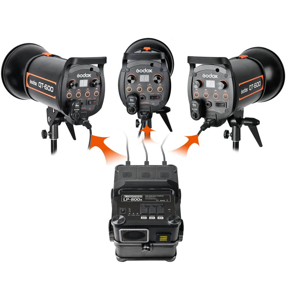 

Godox LP-800X Leadpower Stable Powerful Portable AC Power Inverter