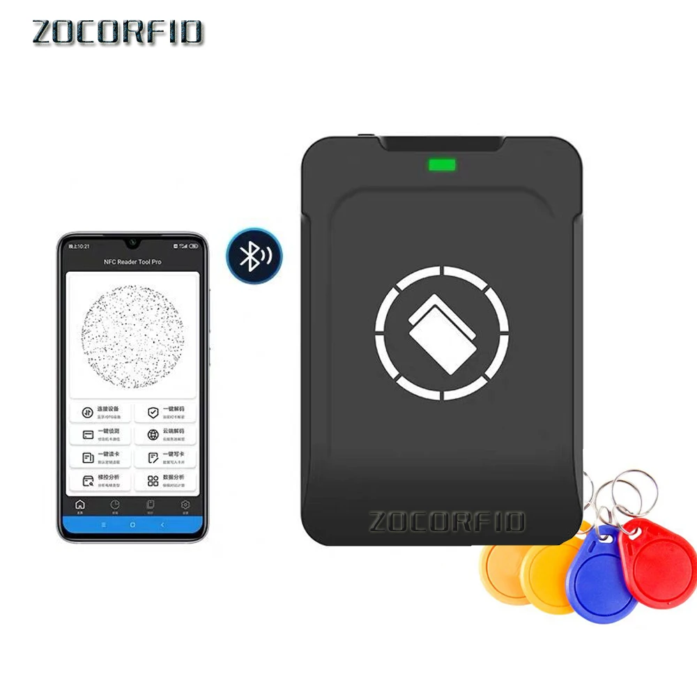 Bluetooth Android RFID зашифрованный программист NFC Копир Дубликатор считыватель смарт
